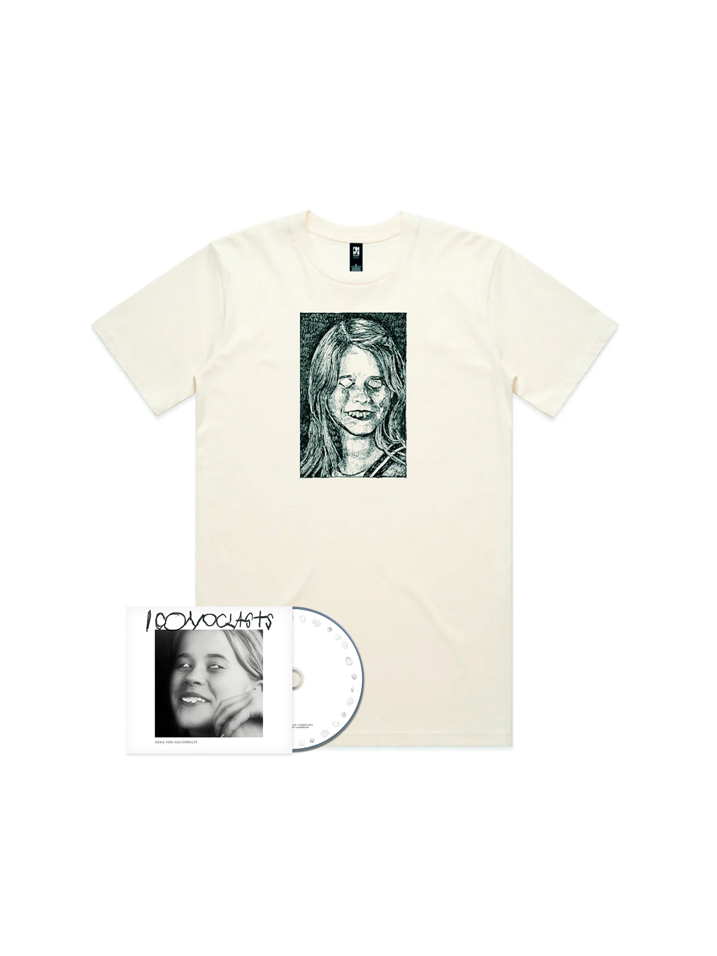 ICONOCLASTS CD + T-shirt bundle (Off White)